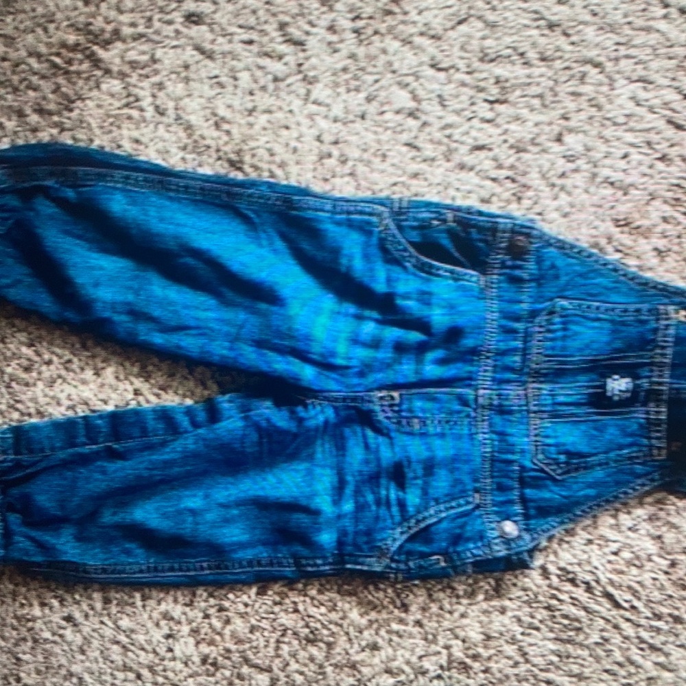 Oshkosh Denim Overalls Fully lined elastic ankles fall warm one piece